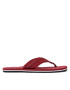 Tommy Hilfiger Žabky Im Bold Hilfiger Beach Sandal FM0FM04864 Červená - Pepit.cz