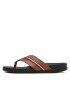 Tommy Hilfiger Žabky Leather Toe Post Sandal FM0FM04460 Hnědá - Pepit.cz