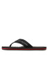 Tommy Hilfiger Žabky Massage Footbed Beach Sandal FM0FM04474 Červená - Pepit.cz