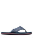 Tommy Hilfiger Žabky Recycled Chambray Beach Sandal FM0FM03983 Modrá - Pepit.cz