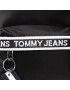 Tommy Jeans Batoh Tjw Mini Logo Tape Backpack Nyln AW0AW09734 Černá - Pepit.cz