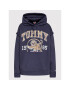 Tommy Jeans Curve Mikina College Tiger 1 DW0DW12037 Tmavomodrá Regular Fit - Pepit.cz