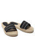 Tommy Jeans Espadrilky Colored Laces Flat Sandal EN0EN01438 Černá - Pepit.cz