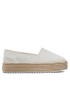 Tommy Jeans Espadrilky Flatform Espadrille EN0EN02078 Bílá - Pepit.cz