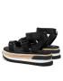 Tommy Jeans Espadrilky Rope Cleated Sandal EN0EN01804 Černá - Pepit.cz