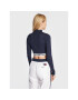 Tommy Jeans Halenka Crop Logo DW0DW13495 Tmavomodrá Regular Fit - Pepit.cz