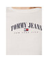 Tommy Jeans Halenka Essential Logo DW0DW14911 Bílá Regular Fit - Pepit.cz