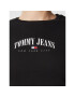 Tommy Jeans Halenka Essential Logo DW0DW14911 Černá Regular Fit - Pepit.cz