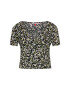 Tommy Jeans Halenka Floral Print DW0DW09761 Černá Regular Fit - Pepit.cz