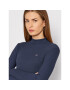 Tommy Jeans Halenka Rib Mock Neck DW0DW12014 Tmavomodrá Slim Fit - Pepit.cz