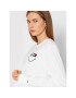 Tommy Jeans Halenka Smiley Badge DW0DW11290 Bílá Regular Fit - Pepit.cz