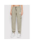 Tommy Jeans Joggers kalhoty Harper DW0DW12726 Zelená Relaxed Fit - Pepit.cz