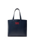 Tommy Jeans Kabelka Essemtial Pu Tote AW0AW10153 Tmavomodrá - Pepit.cz