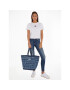 Tommy Jeans Kabelka Tjw Heritage Tote Denim AW0AW14973 Modrá - Pepit.cz