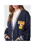 Tommy Jeans Kardigan Collegiate DW0DW14342 Tmavomodrá Oversize - Pepit.cz