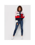 Tommy Jeans Kardigan Tjw Colorblock DW0DW11000 Barevná Boxy Fit - Pepit.cz