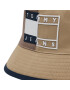 Tommy Jeans Klobouk Tjm Heritage Bucket Spliced Rev AM0AM08488 Béžová - Pepit.cz