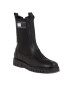 Tommy Jeans Kotníková obuv s elastickým prvkem Tjw Warmlined Chelsea Boot EN0EN02313 Černá - Pepit.cz