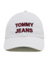 Tommy Jeans Kšiltovka Graphic Cap AW0AW10191 Bílá - Pepit.cz