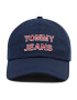 Tommy Jeans Kšiltovka Graphic Cap AW0AW10191 Tmavomodrá - Pepit.cz