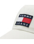 Tommy Jeans Kšiltovka Heritage AW0AW11667 Bílá - Pepit.cz