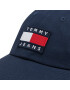 Tommy Jeans Kšiltovka Heritage Cap AW0AW10185 Tmavomodrá - Pepit.cz