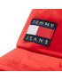 Tommy Jeans Kšiltovka Heritage Velvet AW0AW11097 Červená - Pepit.cz