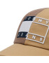 Tommy Jeans Kšiltovka Tjm Heritage Cap Spliced AM0AM08493 Hnědá - Pepit.cz