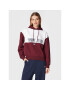 Tommy Jeans Mikina Archive DW0DW14345 Bordó Relaxed Fit - Pepit.cz