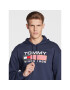 Tommy Jeans Mikina Athletic DM0DM15009 Tmavomodrá Regular Fit - Pepit.cz