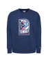 Tommy Jeans Mikina Basketball Crew DM0DM10661 Tmavomodrá Regular Fit - Pepit.cz