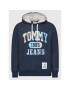 Tommy Jeans Mikina College DM0DM12350 Tmavomodrá Regular Fit - Pepit.cz