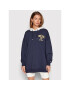 Tommy Jeans Mikina College Logo DW0DW13581 Tmavomodrá Oversize - Pepit.cz