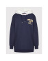 Tommy Jeans Mikina College Logo DW0DW13581 Tmavomodrá Oversize - Pepit.cz