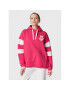 Tommy Jeans Mikina Collegiate 85 DW0DW14860 Růžová Oversize - Pepit.cz