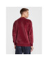 Tommy Jeans Mikina Collegiate Velour DM0DM15014 Bordó Relaxed Fit - Pepit.cz