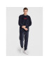 Tommy Jeans Mikina Collegiate Velour DM0DM15014 Tmavomodrá Relaxed Fit - Pepit.cz