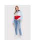 Tommy Jeans Mikina Crop Archive DW0DW13831 Barevná Relaxed Fit - Pepit.cz