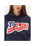 Tommy Jeans Mikina DW0DW17689 Tmavomodrá Relaxed Fit - Pepit.cz