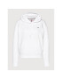 Tommy Jeans Mikina Fleece Hoodie DW0DW09228 Bílá Regular Fit - Pepit.cz