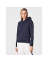 Tommy Jeans Mikina Fleece Hoodie DW0DW09228 Tmavomodrá Regular Fit - Pepit.cz