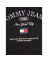 Tommy Jeans Mikina Lux Ath DW0DW16413 Černá Relaxed Fit - Pepit.cz