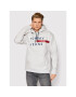 Tommy Jeans Mikina Reflective Flag DM0DM07410 Šedá Regular Fit - Pepit.cz