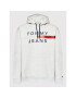 Tommy Jeans Mikina Reflective Flag DM0DM07410 Šedá Regular Fit - Pepit.cz