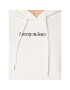 Tommy Jeans Mikina Serif Linear DW0DW14362 Écru Regular Fit - Pepit.cz