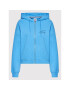 Tommy Jeans Mikina Signature Zip DW0DW12648 Modrá Regular Fit - Pepit.cz