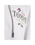 Tommy Jeans Mikina Skater Prep DM0DM15023 Šedá Relaxed Fit - Pepit.cz