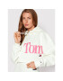 Tommy Jeans Mikina Super Crop Bold DW0DW13577 Béžová Relaxed Fit - Pepit.cz