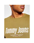 Tommy Jeans Mikina Tjm Essentiale Graphic Crew DM0DM07927 Zelená Regular Fit - Pepit.cz