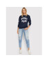 Tommy Jeans Mikina Tjw College DW0DW11829 Tmavomodrá Regular Fit - Pepit.cz